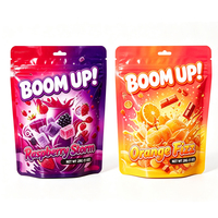 Nouveaux sacs en Mylar pas chers avec boîtes et ensemble de jouets, sac d'emballage holographique brillant de 3,5 g, sac à fermeture éclair pour bonbons, en-cas, chocolat, gâteau