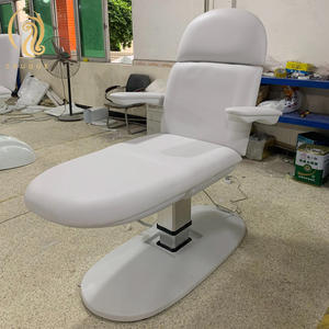 Chuque เตียงสปา PVC ระดับไฮเอนด์พับได้พร้อมพนักพิงหลังปรับได้สำหรับการสักและใช้ในร้านเสริมสวย - Product Image 5