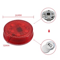 Lampu Peringatan Keselamatan Pembuka Pintu Mobil LED Universal Anti-tabrakan Sensor Magnetik Lampu Strobo Berkedip Alarm
