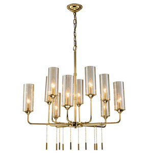 <span class=keywords><strong>Pantheon</strong></span> Atlantis borla cadena de hierro iluminación regulable LED lámpara colgante gran candelabro decorativo para casa Hotel y boda - Product Image 6