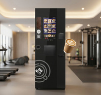 Distributeur automatique de café pour salle de sport avec moulin à café intégré – Excellent retour sur investissement (ROIV) pour les commerces et les magasins de boissons