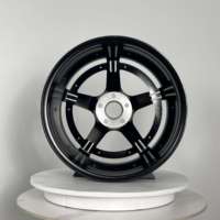 18 19 Pneumatiques pour SUV à roues coulées 5x112 ET38-40 noir brillant multi-spoke pour jantes de voitures