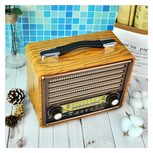 Radio Portátil Recargable USB AM FM SW Modelo Antiguo R-2077BT Eletree con Transformador, <span class=keywords><strong>Precios</strong></span> al por Mayor - Product Image 3