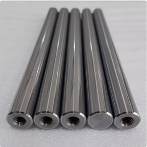 Tige en acier chromé de diamètre 8 mm, à double extrémité dentée, avec filetage interne, pour support de câble optique renforcé - Product Image 2