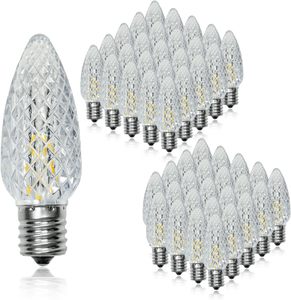 Bombillas LED SMD Rosas C9 de Fabricación China para Decoraciones de Iluminación Navideña en Exteriores - Product Image 1