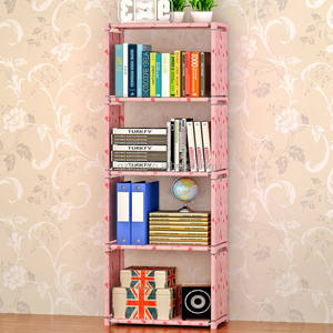 Estantería de Almacenamiento <span class=keywords><strong>Plegable</strong></span> y Apilable de 5 Niveles Suoernuo para Decoración del Hogar, Montada en la Pared - Product Image 3