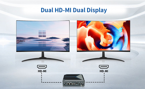 Bán N100 Bền Không Quạt Công Nghiệp Máy Trạm 2lan 6USB 2com 2HD Không Quạt Máy Tính Công Nghiệp Cho Robot Ứng Dụng - Product Image 5