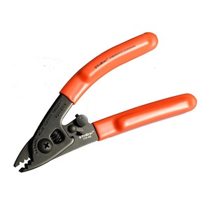 เครื่องปอกสายไฟเบอร์ออฟติก FTTH มือถือ TK-45 3รูสีส้มใช้โทรคมนาคม - Product Image 1