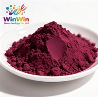 Fabriekslevering 100% natuurlijke bosbessen anthocyanine 25% bosbessen fruitpoeder