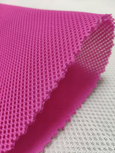 100% Polyester 3D Spacer Mesh Tissu Respirant Air Mesh pour Coussin De Siège Ceinture D'épaule Bagage-Anti-Statique Tricot <span class=keywords><strong>Plaid</strong></span> - Product Image 2