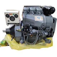 Moteur diesel Deutz F3L912 refroidi par air, 3 cylindres, 4 temps, 24-38 kW pour générateur, pompe à eau, construction
