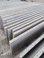 Pierre naturelle granit gris clair poli G623 pour escaliers et marches