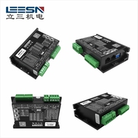 LEESN Série EMxxC – Pilotes de moteurs pas à pas hybrides 2 phases haute performance DC/AC contrôlés par bus CANopen 200-750W IP20 Dual