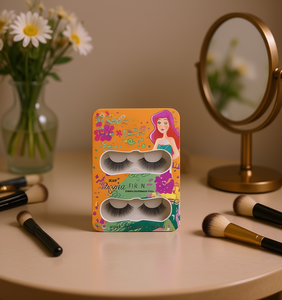 Ciglia finte con confezione blister per migliorare il trucco e la bellezza - Product Image 2