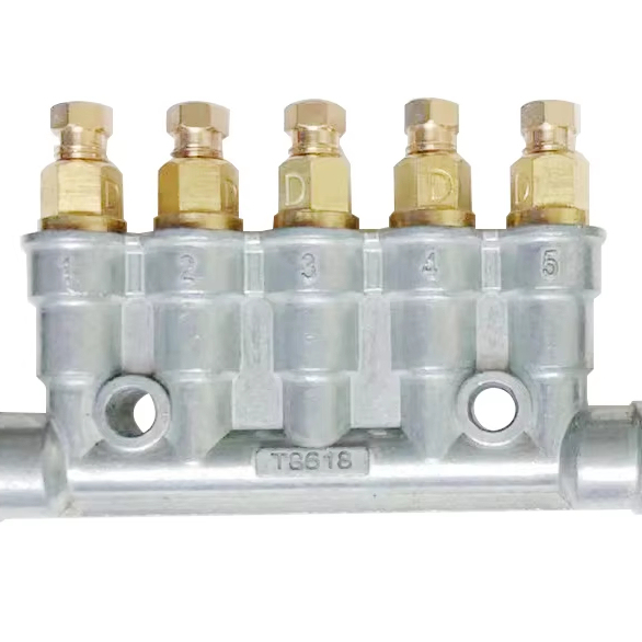 Lubricating Oil Distributor Pressurized Detection Volume Thin Oil Dispenser T86 for CNC Machine Centralized Lubrication