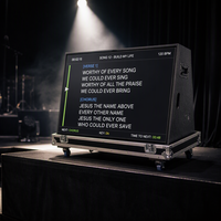 Nouvel écran de téléprompteur pour concours de débat, conférences universitaires, séminaires, formations, campus, affichage de scène 27, 45, 55 pouces