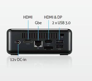 Mini PC de Escritorio Compatible con NUC Braswell Soc, con 2 Puertos USB 3.0, 1 Ranura M.2 / 1 Ranura MSATA, Mini PC NUC 3010 - Product Image 4