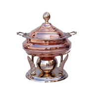 Peralatan Layanan Katering Penghangat Makanan Chafing Dish Berkualitas Tinggi Penyaji Makanan Panas Buffet Chafing Dish Bentuk Kustom