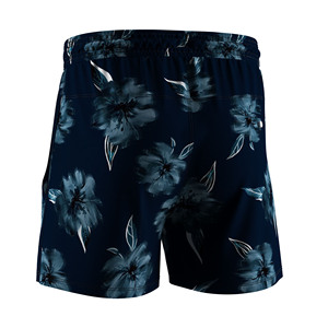 Shorts de bain convertibles pour hommes, impression par sublimation, deux poches, anti-UV, pour la plage et le surf - Product Image 6