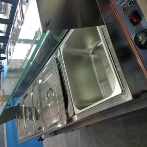 Calentador de Comida Eléctrico para Restaurantes, de Acero Inoxidable Plateado, para Buffet - Product Image 3