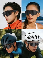 Lunettes Intelligentes Sportives IA avec Caméra de Cyclisme, Verres Anti-UV, Lunettes Connectées d'Extérieur avec Assistant IA et Plaquettes Nasales Réglables