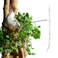 Plantes suspendues artificielles, verdure artificielle, décoration de plafond ou de fenêtre pour bureau, hôtel, restaurant, feuilles suspendues en plastique