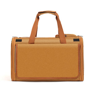 Il nuovo zaino per auto portatile di grande capacità per animali domestici in Nylon traspirante Yue Bai coniglio borsa con cerniera solida pieghevole - Product Image 5