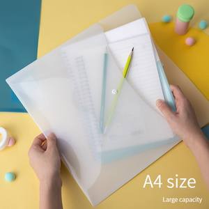 Deli <span class=keywords><strong>5506</strong></span> dossier A4 simple et Double pince d'alimentation classification de bureau dossier de marchandise de masse dossier de papier d'examen organisation de haute qualité - Product Image 1