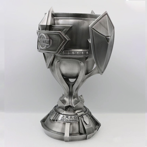 Logotipo personalizado Base Metal Boxing Match Champions Crown Trophy League Trofeos Premio - Product Image 2