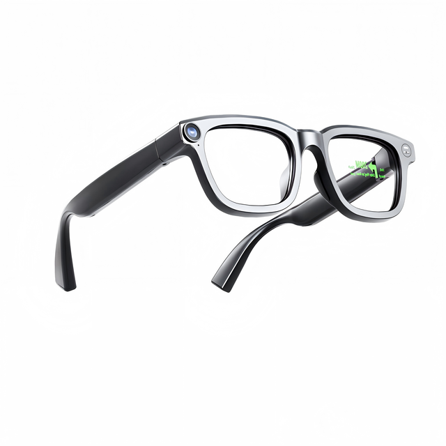 Smart AR Glasses 20MP Camera Diffractive Waveguide Dual Display AI Translator 38g 2K/1080P Video GPS Removable Battery Display