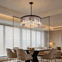 Lustres en verre de style italien modernes Lampes suspendues en verre minimalistes classiques pour hôtel restaurant