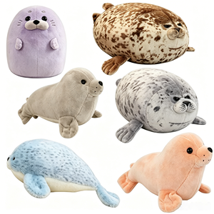 Funboxes Wholesale Peluches Phoques pour Cadeaux d'Enfants, Poupées en Peluche Personnalisées en Forme de Phoque Marin, Juguetes De Peluche De <span class=keywords><strong>Foca</strong></span> - Product Image 1