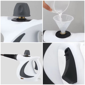 Sofa Car Carpet 9 Piece Accessory Set Portable Handheld Steam Cleaner Pressurized <b>Steamer</b> - Product Image 6