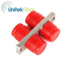 <span class=keywords><strong>FC</strong></span>-<span class=keywords><strong>FC</strong></span> Mũ Đỏ vuông lớn <span class=keywords><strong>D</strong></span> <span class=keywords><strong>FC</strong></span>/UPC Adapter sợi quang đơn chế độ kim loại adapter - Product Image 2