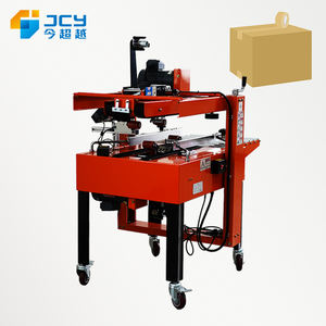 Machine de scellage de carton de boîte de papier semi-automatique de couverture de pli de rabats - Product Image 1