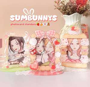 Soporte de Acrílico OEM/ODM Sumbunnys Strawberry Scone para Tarjetas Fotográficas - Product Image 5
