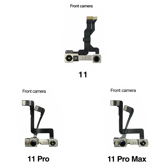 Front-facing Camera for iPhone 11 11 Pro Compatible with 11 Pro Max with Flexible Cable Phone Repair Parts Replacement Parts