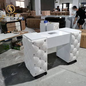 Estación de <span class=keywords><strong>uñas</strong></span> muebles moderna estación manicura <span class=keywords><strong>maleta</strong></span> <span class=keywords><strong>Mesa</strong></span> - Product Image 1