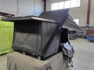 Carpa de Techo Plegable para Coche o Camioneta, Impermeable, de Polialgodón, para 1-3 Personas, Ideal para Viajes Todoterreno 4x4 - Product Image 3