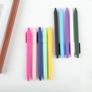 Wholesale Promotional Neutral <b>Pen</b> With Matte Spray <b>Paint</b> Customizable Logo Color Signature Students for Advertising - Product Image 1