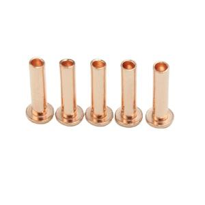 Gran oferta, remaches de cabeza redonda de latón hueco y semihueco, contactos eléctricos y materiales de contacto - Product Image 2