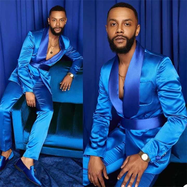 azul trajes de bodas hombres