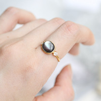 Bagues en cristal naturel pour femmes Bague en argent sterling 925 avec grosse pierre Bijoux de qualité supérieure Bagues en pierres précieuses