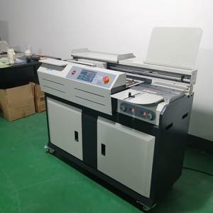 Fully Automatic Hot Glue Binding Machine for <b>Books</b> New Condition With Motor and Pump Core Components <b>Book</b> <b>Binder</b> - Product Image 2