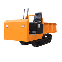 CNMC Raupendumper 1 Tonne 2 Tonnen Lader Mini Palmfarm-Transporter Robust Vielseitig Kompakt für Landwirtschaft und Bauwesen