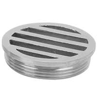 Drain de pont de bateau durable en acier inoxydable 316, drain d'eau de pont de bateau marin à 90 degrés, 32 mm