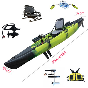<span class=keywords><strong>Kayak</strong></span> <span class=keywords><strong>de</strong></span> Pesca Motorizado <span class=keywords><strong>de</strong></span> Plástico HDPE Viking <span class=keywords><strong>de</strong></span> 12 pies <span class=keywords><strong>de</strong></span> Ancho, Fácil <span class=keywords><strong>de</strong></span> Guardar, con Pedales, Capacidad para 1 Persona, <span class=keywords><strong>Kayak</strong></span> Estable - Product Image 3