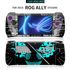 Pegatinas Asus Rog Ally, diseño cyberpunk de vinilo para protección de la consola de juegos - Product Image 2