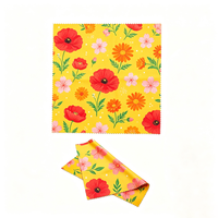 Chiffon de nettoyage pour lunettes en microfibre imprimé numériquement, vente en gros d'usine, chiffon multi-usages pour lentilles, logo personnalisé disponible