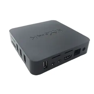 4K TV BOX Quad Core con 4 USB Host Android 7,1 Soporte IPTV Full HD películas en línea Juegos de Youtube Set Top Box